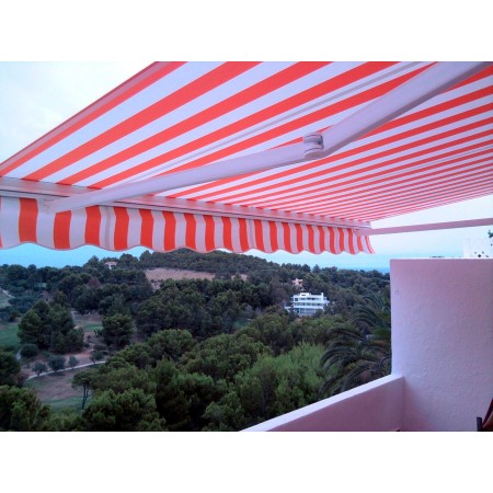 Lona para Toldo 2052 Naranja N | Acrílica Sauleda Masacril 300 g/m²