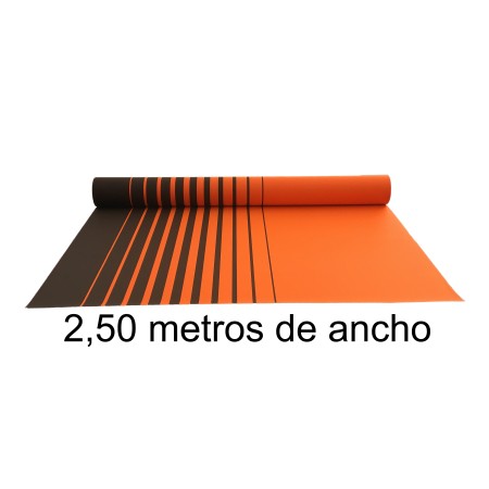 Lona Degradée para Toldo BC100 Naranja marrón |  Masacril 300 g/m² | 2,50 m de ancho