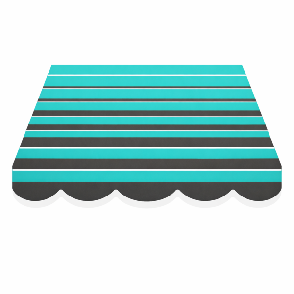 Lona Degradée para Toldo VC500 Verde marrón |  Masacril 300 g/m² | 2,50 m de ancho