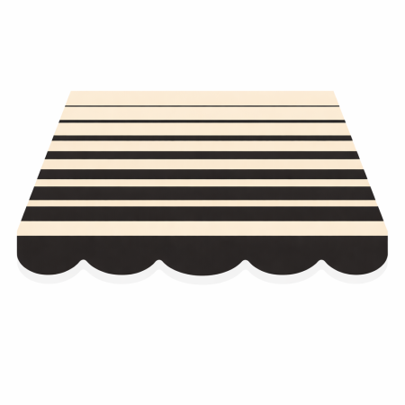 Lona Degradée para Toldo Marrón Beige |  Masacril 300 g/m² | 2,50 m de ancho