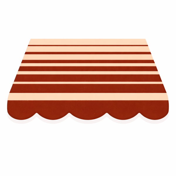Lona Degradée para Toldo OM300 Marrón Ocre |  Masacril 300 g/m² | 2,50 m de ancho