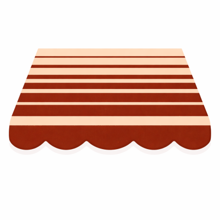 Lona Degradée para Toldo OM300 Marrón Ocre |  Masacril 300 g/m² | 2,50 m de ancho