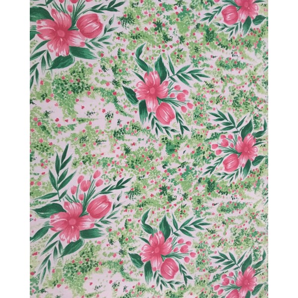 Lona para toldos estampada para Toldo Cancun 2 reverso verde | 400 g/m² | 2,50 m ancho
