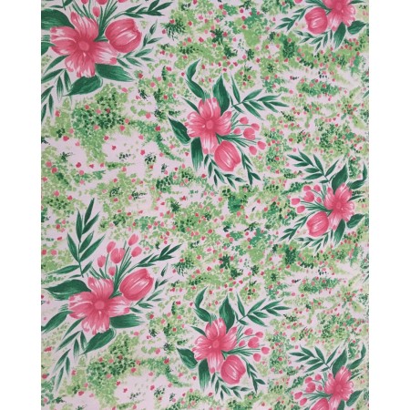 Lona para toldos estampada para Toldo Cancun 2 reverso verde | 400 g/m² | 2,50 m ancho