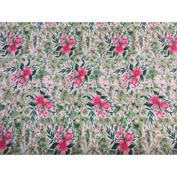 Lona para toldos estampada para Toldo Cancun 2 reverso verde | 400 g/m² | 2,50 m ancho