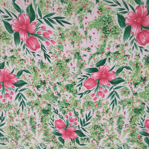 Lona para toldos estampada para Toldo Cancun 2 reverso verde | 400 g/m² | 2,50 m ancho