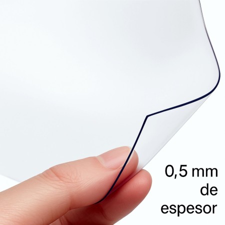 Plástico PVC Transparente en 1,40 m | Lona Flexible 625 g/m² para Cerramientos y Toldos | Teletol