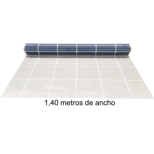 Lona PVC Transparente Dibujo Ventana 1,40 m | Cerramiento Exterior Flexible UV | Teletoldo