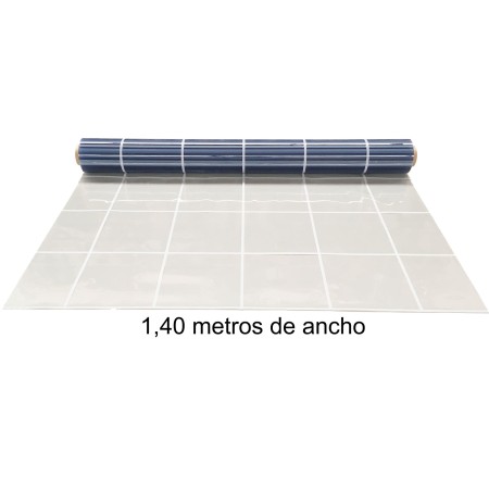Lona PVC Transparente Dibujo Ventana 1,40 m | Cerramiento Exterior Flexible UV | Teletoldo