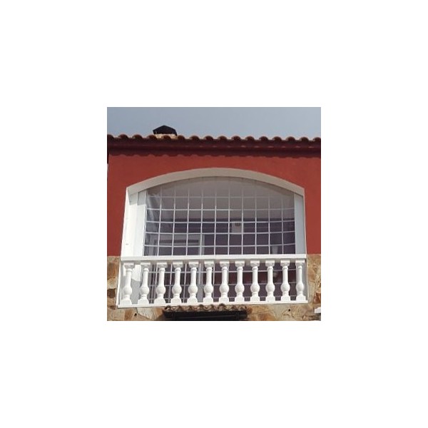 Lona PVC Transparente Dibujo Ventana 1,40 m | Cerramiento Exterior Flexible UV | Teletoldo