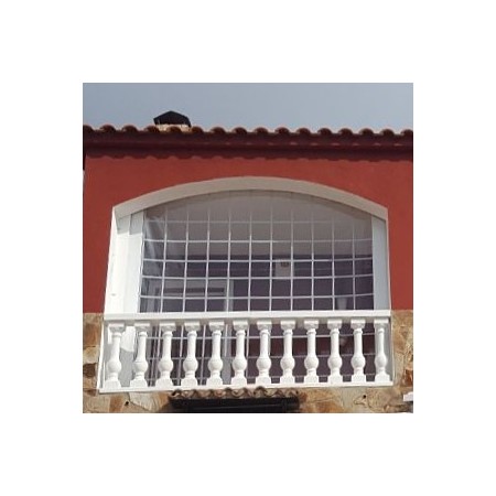 Lona PVC Transparente Dibujo Ventana 1,40 m | Cerramiento Exterior Flexible UV | Teletoldo