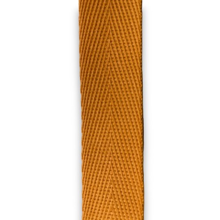 Cinta Espiga 25 mm ocre para Toldos | Ribete Refuerzo por Metros
