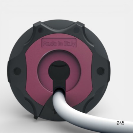 Motor toldo Cherubini MOVI 40/17 Nm tubo 70 con interruptor