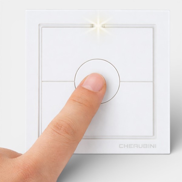 Emisor Pared Cherubini GIRO WALL | Mando Radio Monocanal