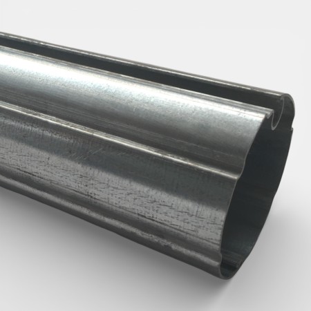 Tubo enrolle toldo 70 mm acero 1 mm | Barra galvanizada