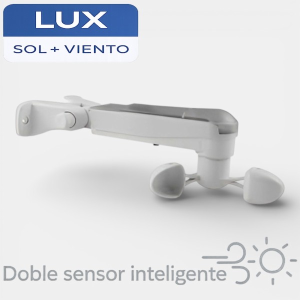 Anemómetro WindTec LUX Cherubini Sol y Viento con Radio Integrada