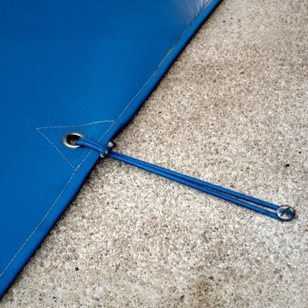 Tensor elástico 8 mm piscina con grapa inox