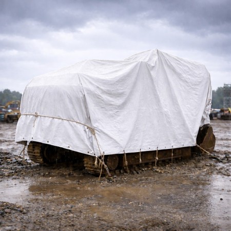 Lona PVC 670 g/m² Impermeable a Medida con Refuerzos