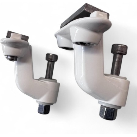 Soporte inferior Brazo Extensible Toldo | Compatible Gaviota PREMIUM y SMART | Kit Completo Aluminio