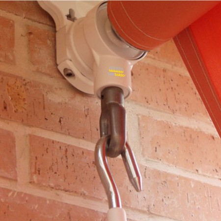 Máquina redonda para toldo vertical | Recambio manual profesional