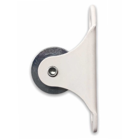 Polea metálica para pérgola corredera | polea cuerda 6 mm | recambio profesional toldos