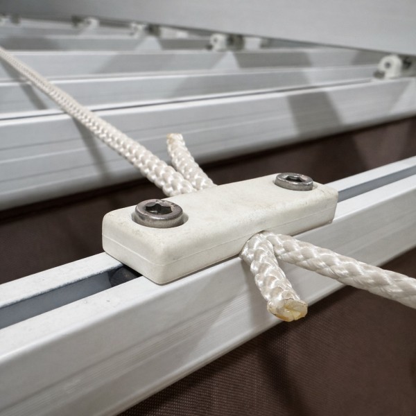 Pisacuerda pérgola corredera | Sujeta cuerda palillo | Recambio profesional toldo