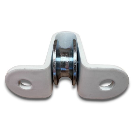 Polea metálica nº2 para pérgola corredera | polea cuerda 6 mm | recambio profesional