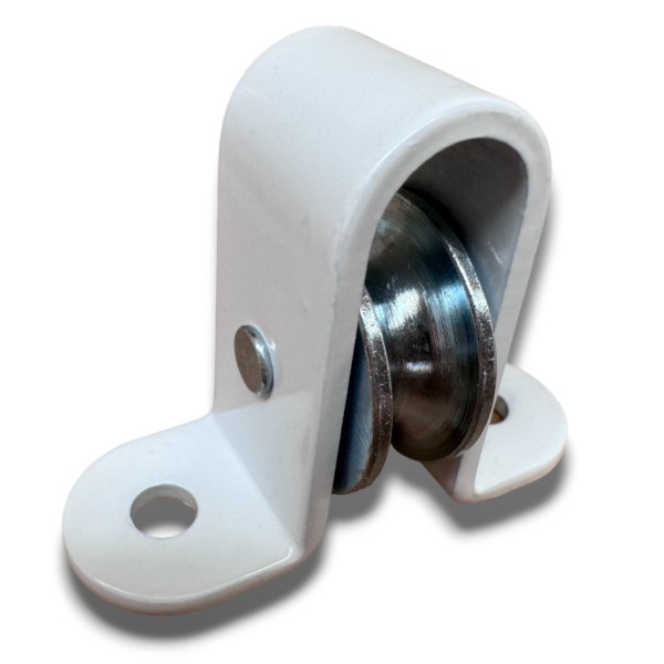 Polea metálica nº2 para pérgola corredera | polea cuerda 6 mm | recambio profesional