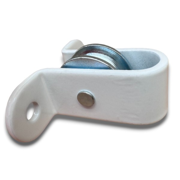 Polea metálica nº2 para pérgola corredera | polea cuerda 6 mm | recambio profesional