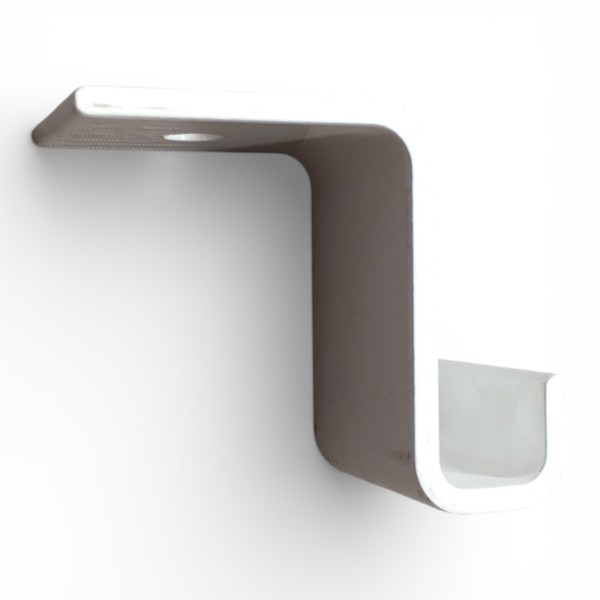 soporte capota a techo toldo metalico blanco