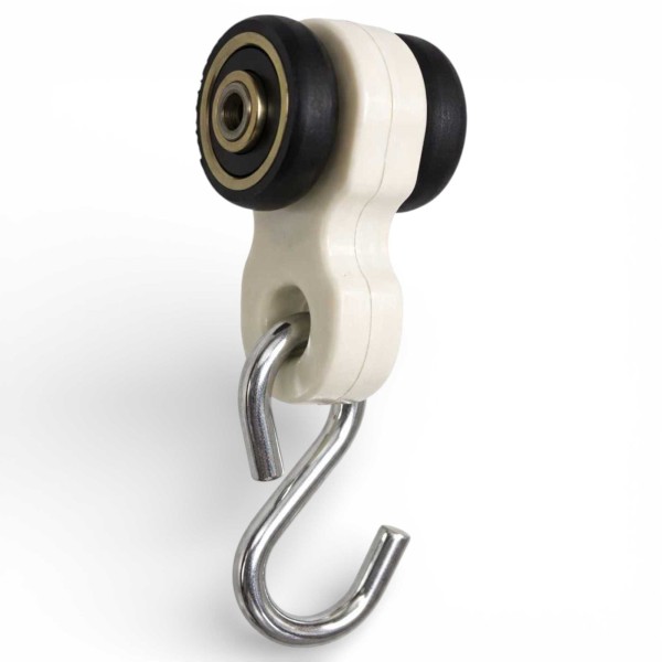 mini polea guia 80x40 rodamientos gancho S