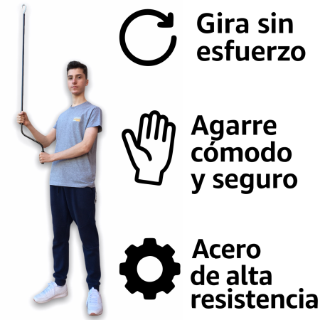 Manivela de acero para Toldo | Profesional y Resistente