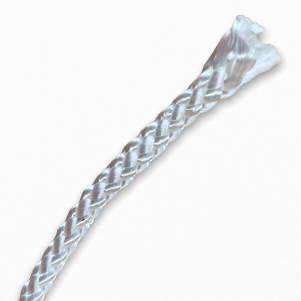 Cuerda para Pérgola y Toldo 6 mm | Rollo 20 m Poliéster Trenzado | Cuerda Profesional Exterior