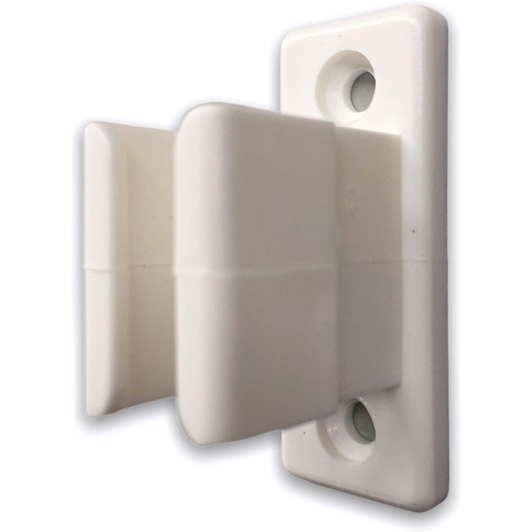 Pinza sujeta manivela toldo | Soporte pared blanco o negro