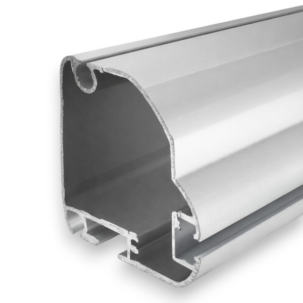 Perfil faldón aluminio blanco para toldo Mod. Tech 70 | Tubo inferior