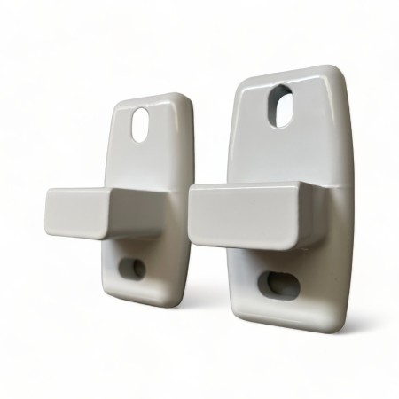 Soporte pared para toldo balcón | Adaptador soporte barandilla cangrejo | Alternativa barandilla cristal
