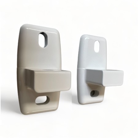 Soporte pared para toldo balcón | Adaptador soporte barandilla cangrejo | Alternativa barandilla cristal