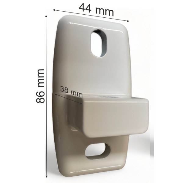 Soporte pared para toldo balcón | Adaptador soporte barandilla cangrejo | Alternativa barandilla cristal