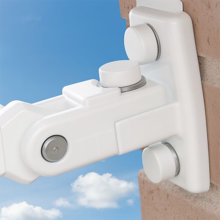 Kit soporte pared para toldo balcón con cangrejos incluidos | Fijación mural brazo balcón Teletoldo