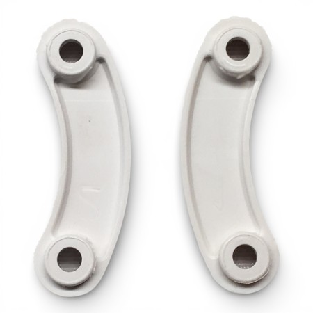 Juego Tapa perfil refuerzo antiviento toldo quitavientos | Tapas embellecedoras perfil refuerzo toldo vertical