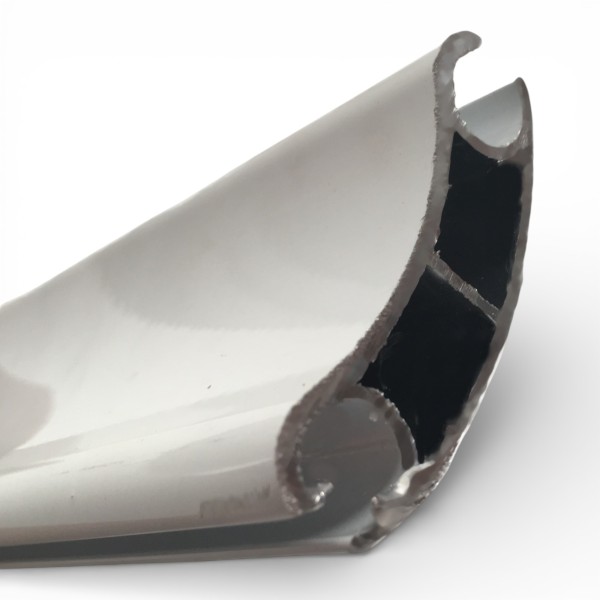 Perfil refuerzo toldo vertical quitavientos | Perfil antiviento aluminio