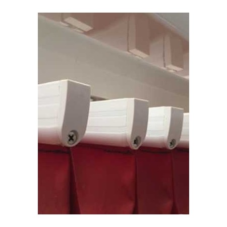 Tapas palillo pérgola corredera | Tapones perfil aluminio lona | Pack 10 unidades