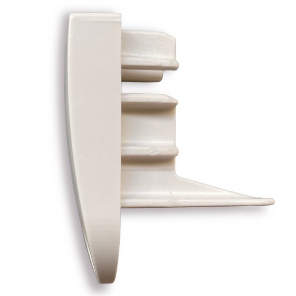 Tapas palillo pérgola corredera | Tapones perfil aluminio lona | Pack 10 unidades