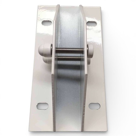 Base grande para pérgola 80x40 | soporte suelo aluminio 24x13 cm | fijación firme