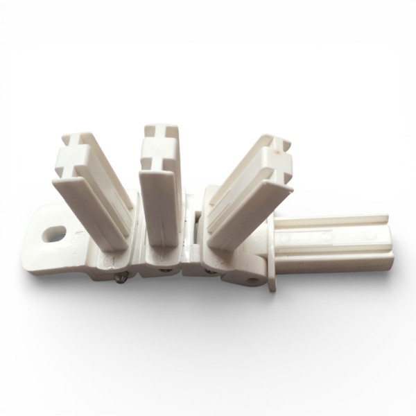 bisagra capota 3 arcos vista frontal pieza completa