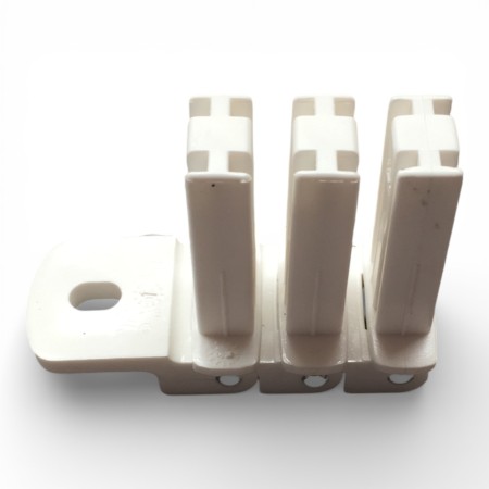 bisagra capota perfil lateral articulacion pvc