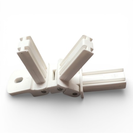 detalle bisagra capota arcos mecanismo articulado