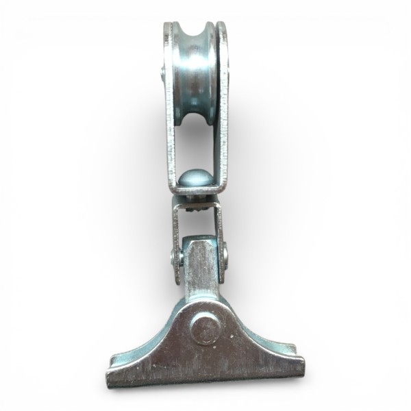 polea orientable toldo detalle mecanismo rueda