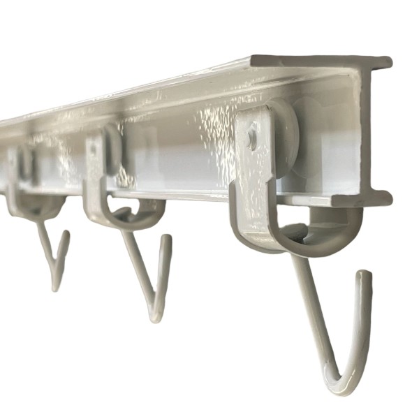 Riel aluminio cortina exterior | Carril para cortinas de porche, pérgola y terraza