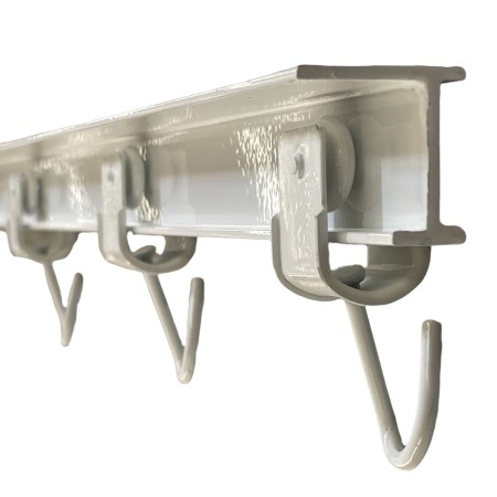Riel aluminio cortina exterior | Carril para cortinas de porche, pérgola y terraza